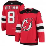 Maglia Hockey New Jersey Devils Will Butcher Home Autentico Rosso