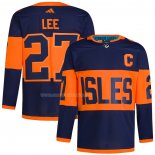 Maglia Hockey New York Islanders Anders Lee 2024 NHL Stadium Series Primegreen Autentico Blu