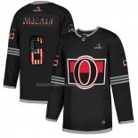 Maglia Hockey Ottawa Senators Chris Wideman 2020 USA Flag Nero
