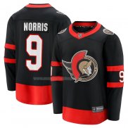 Maglia Hockey Ottawa Senators Josh Norris Home Breakaway Nero