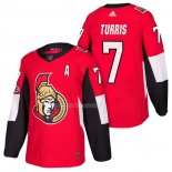 Maglia Hockey Ottawa Senators Kyle Turris Autentico Home 2018 Rosso