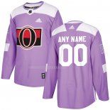 Maglia Hockey Ottawa Senators Personalizzate Viola