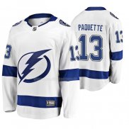 Maglia Hockey Tampa Bay Lightning Cedric Paquette Breakaway Bianco
