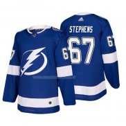 Maglia Hockey Tampa Bay Lightning Mitchell Stephens Home Autentico Giocatore Blu