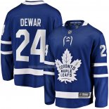 Maglia Hockey Toronto Maple Leafs Connor Dewar Home Premier Breakaway Blu