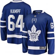 Maglia Hockey Toronto Maple Leafs David Kampf Home Premier Breakaway Blu