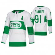 Maglia Hockey Toronto Maple Leafs John Tavares Road Bianco