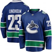 Maglia Hockey Vancouver Canucks Elias Lindholm Home Premier Breakaway Blu