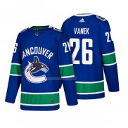 Maglia Hockey Vancouver Canucks Thomas Vanek Autentico Home 2018 Blu