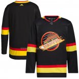 Maglia Hockey Vancouver Canucks Throwback Autentico Pro Blank Nero
