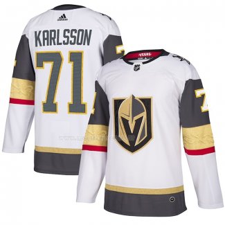 Maglia Hockey Vegas Golden Knights William Karlsson Autentico Bianco