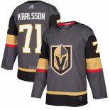 Maglia Hockey Vegas Golden Knights William Karlsson Autentico Gris
