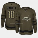 Maglia Hockey Washington Capitals Brett Connolly 2018 Salute To Service Verde Militare