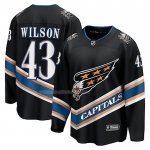 Maglia Hockey Washington Capitals Tom Wilson Alternato 50th Anniversary Premier Breakaway Nero