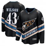 Maglia Hockey Washington Capitals Tom Wilson Alternato 50th Anniversary Premier Breakaway Nero