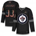 Maglia Hockey Winnipeg Jets Enstrom 2020 USA Flag Nero