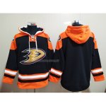 Felpa con Cappuccio Anaheim Ducks Nero