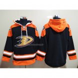 Felpa con Cappuccio Anaheim Ducks Nero