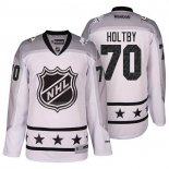 Maglia Hockey 2017 All Star Washington Capitals Braden Holtby Bianco