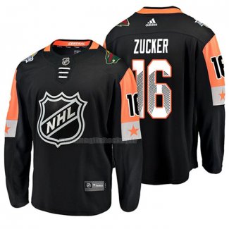 Maglia Hockey 2018 All Star Minnesota Wild Jason Zucker Nero