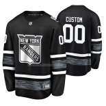Maglia Hockey 2019 All Star New York Rangers Personalizzate Nero
