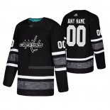 Maglia Hockey 2019 All Star Washington Capitals Personalizzate Nero2