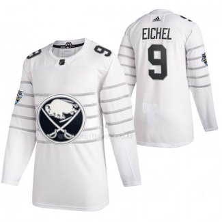 Maglia Hockey 2020 All Star Buffalo Sabres Jack Eichel Autentico Bianco
