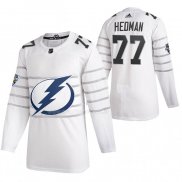 Maglia Hockey 2020 All Star Tampa Bay Lightning Victor Hedman Autentico Bianco