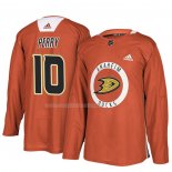 Maglia Hockey Anaheim Ducks Corey Perry New Season Practice Arancione