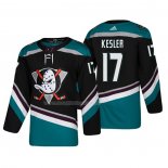 Maglia Hockey Anaheim Ducks Ryan Kesler Alternato 25th Anniversario Autentico Nero