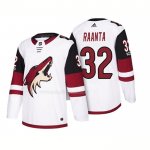 Maglia Hockey Arizona Coyotes Antti Raanta 2018 Season Centennial Patch Team Road Bianco
