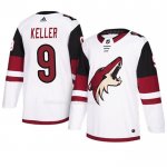 Maglia Hockey Arizona Coyotes Clayton Keller Autentico Away Bianco