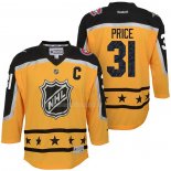 Maglia Hockey Bambino 2017 All Star Montreal Canadiens Carey Price Giallo