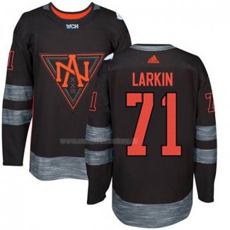 Maglia Hockey Bambino America del Norte Dylan Larkin Premier 2016 World Cup Nero