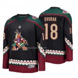 Maglia Hockey Bambino Arizona Coyotes Christian Dvorak Alternato Breakaway Nero
