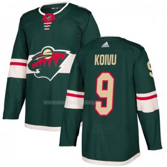 Maglia Hockey Bambino Minnesota Wild Mikko Koivu Home Autentico Verde