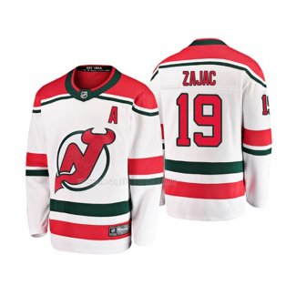 Maglia Hockey Bambino New Jersey Devils Travis Zajac Alternato Breakaway Bianco