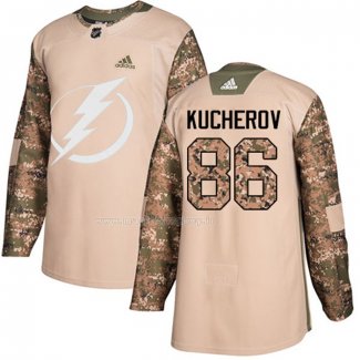 Maglia Hockey Bambino Tampa Bay Lightning Nikita Kucherov Autentico 2017 Veterans Day Camuffamento