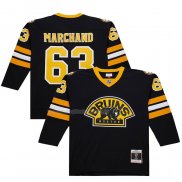 Maglia Hockey Boston Bruins Brad Marchand Mitchell & Ness 2014-15 Nero