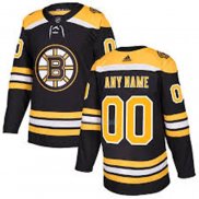 Maglia Hockey Boston Bruins Personalizzate Home Nero
