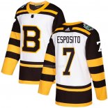 Maglia Hockey Boston Bruins Phil Esposito Autentico 2019 Winter Classic Bianco