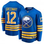 Maglia Hockey Buffalo Sabres Jordan Greenway Home Breakaway Blu