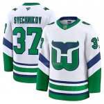 Maglia Hockey Carolina Hurricanes Andrei Svechnikov Throwback Bianco