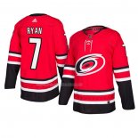 Maglia Hockey Carolina Hurricanes Derek Ryan Autentico Home Rosso