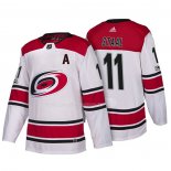 Maglia Hockey Carolina Hurricanes Jordan Staal New Season Team Road 2018 Bianco