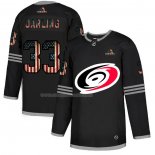 Maglia Hockey Carolina Hurricanes Scott Darling 2020 USA Flag Nero