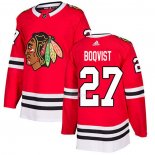 Maglia Hockey Chicago Blackhawks Adam Boqvist Home Autentico Rosso