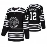 Maglia Hockey Chicago Blackhawks Alex Debrincat 2019 Winter Classic Nero