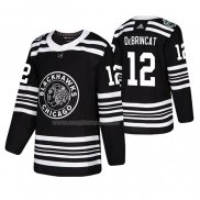 Maglia Hockey Chicago Blackhawks Alex Debrincat 2019 Winter Classic Nero