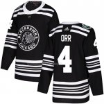 Maglia Hockey Chicago Blackhawks Bobby Orr Autentico 2019 Winter Classic Nero